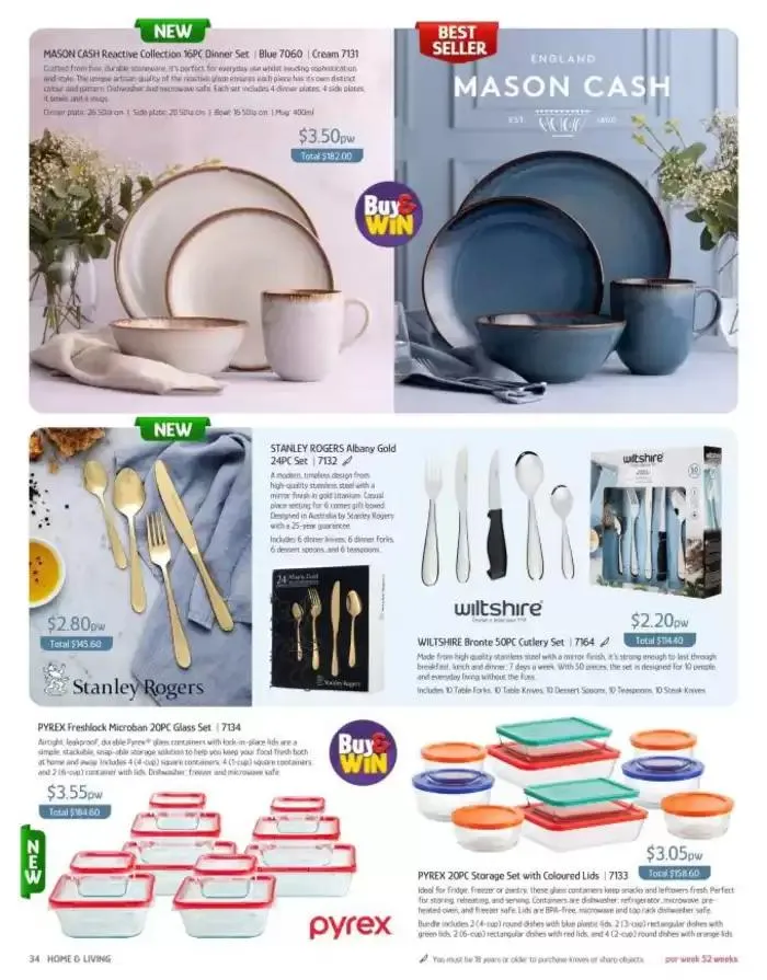 Home & Living 2025 - Catalogue valid from 2 October to 31 December 2025 - page 34