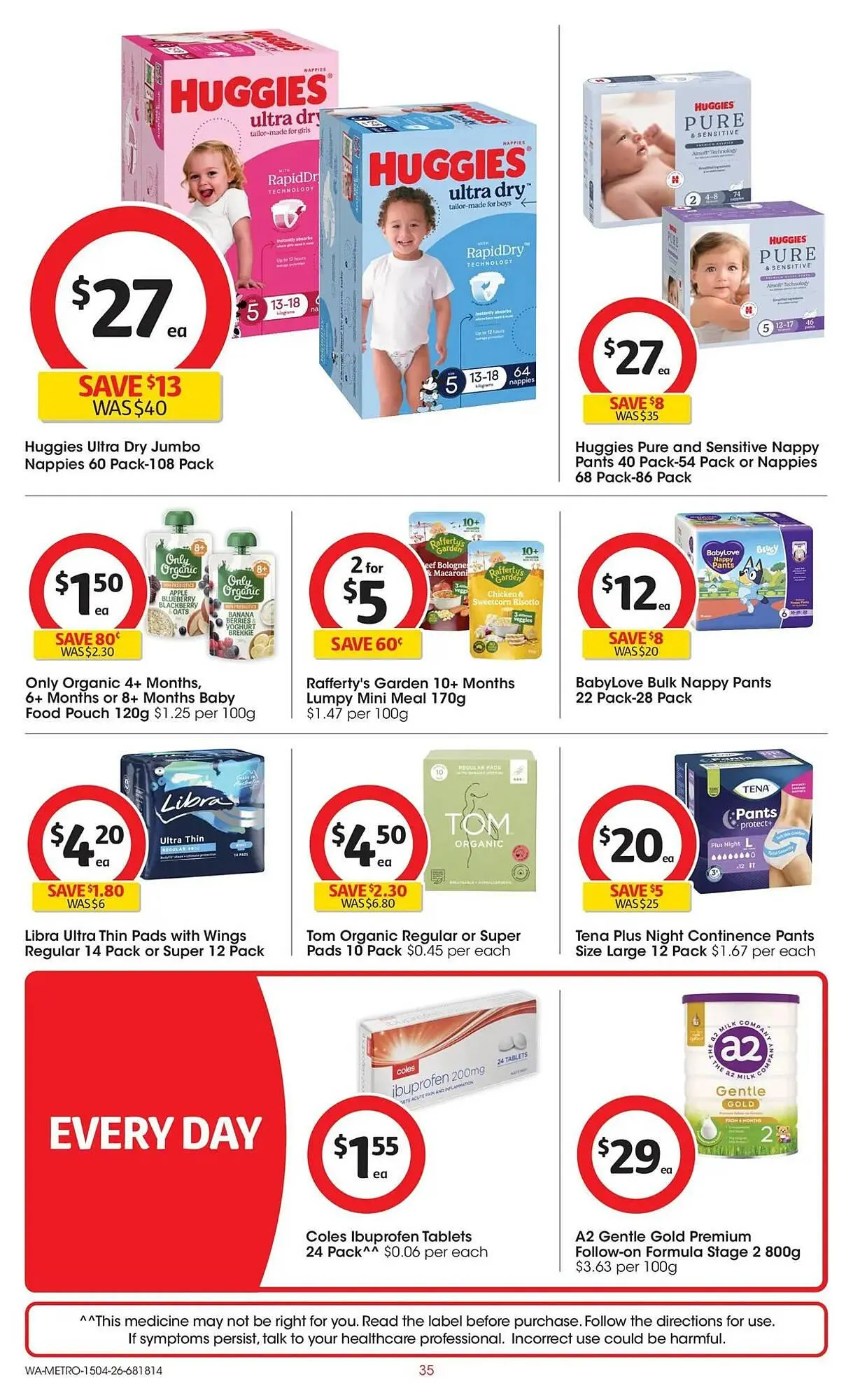 Coles catalogue - Catalogue valid from 15 April to 21 April 2026 - page 35