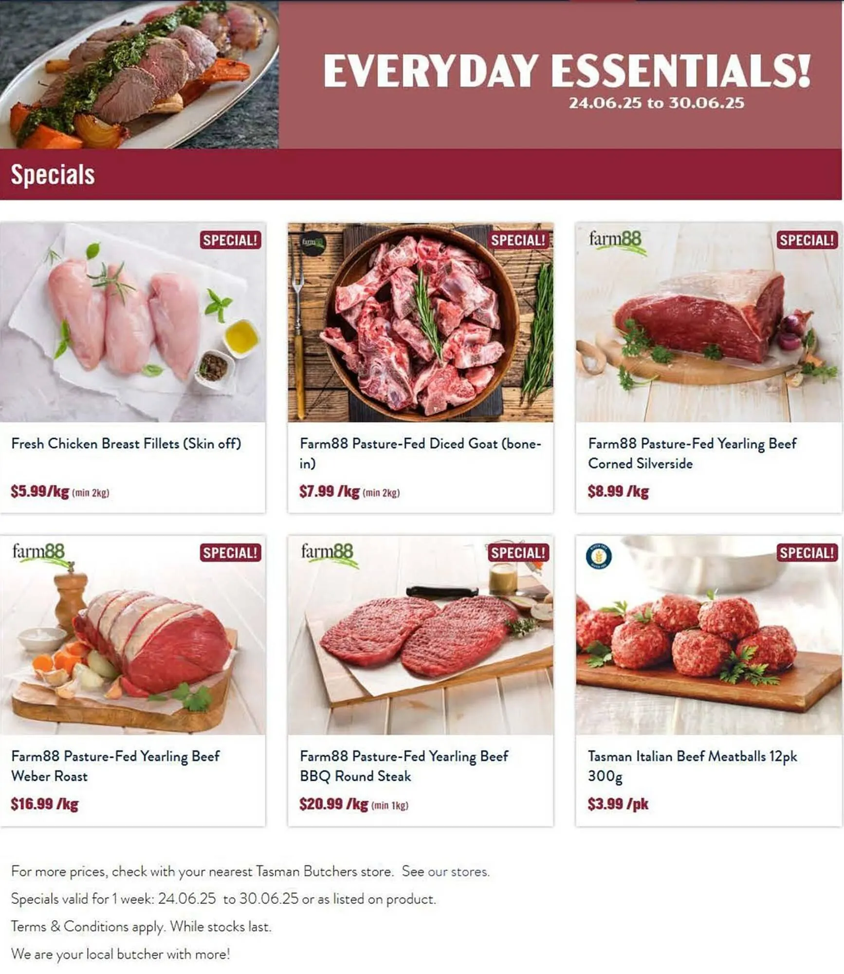 Tasman Butchers catalogue - 1