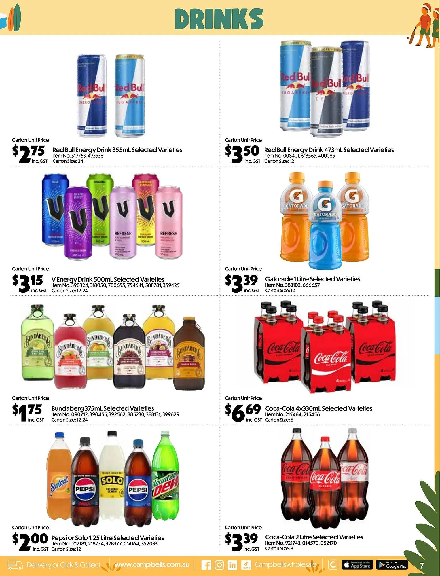 Campbells Wholesale catalogue - Catalogue valid from 24 November to 28 December 2025 - page 7