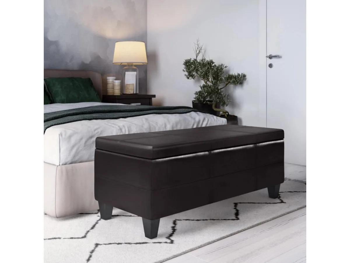 Afton 48" Rectangle Storage Ottoman