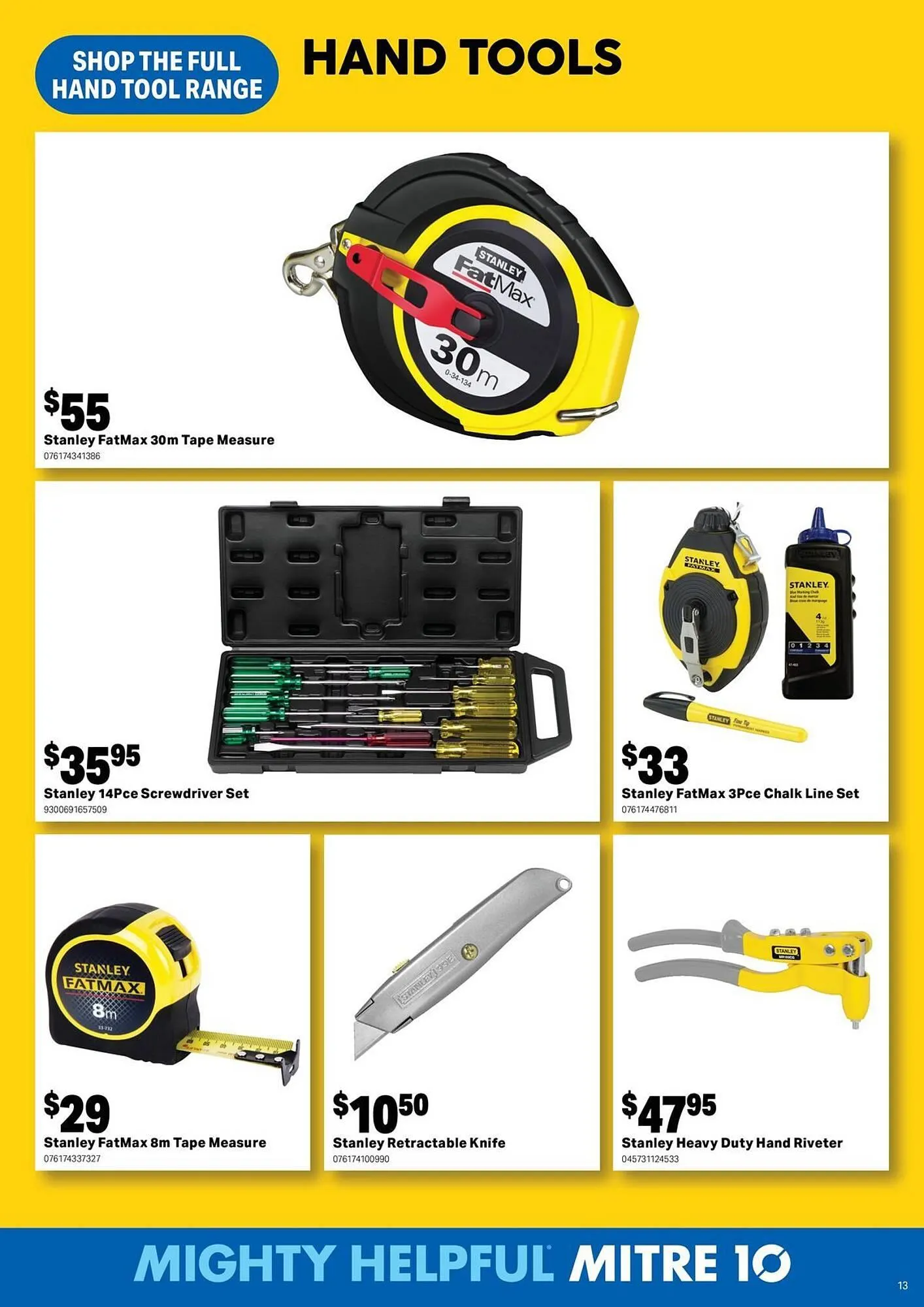 Mitre 10 catalogue - Catalogue valid from 9 July to 27 July 2025 - page 13