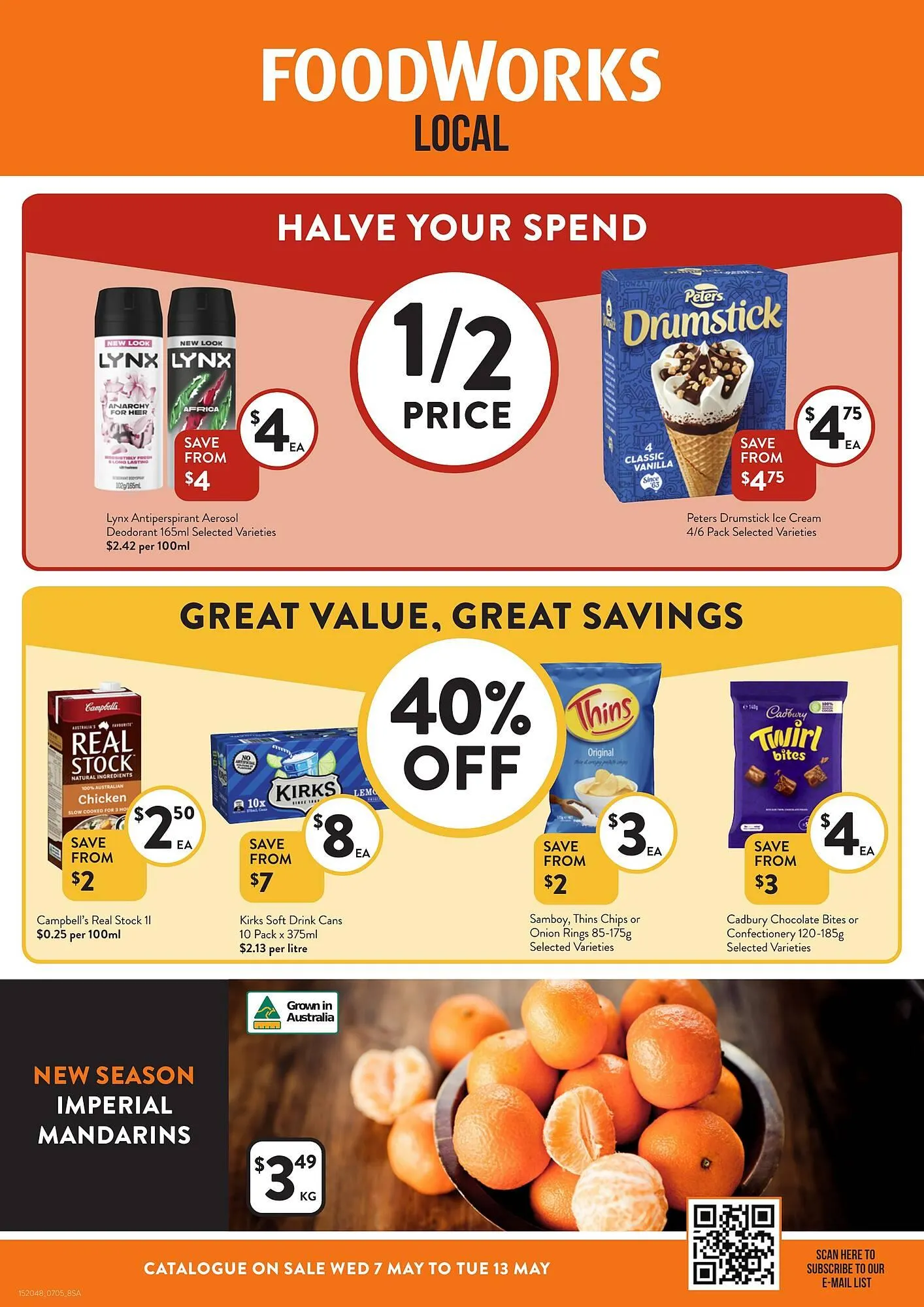 Foodworks catalogue - Catalogue valid from 7 May to 13 May 2025 - page 1