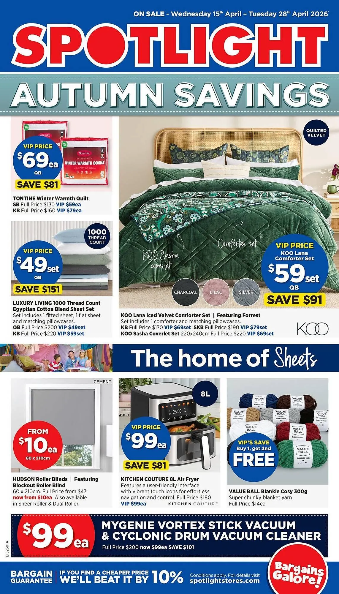 Spotlight catalogue - Catalogue valid from 15 April to 28 April 2026 - page 1