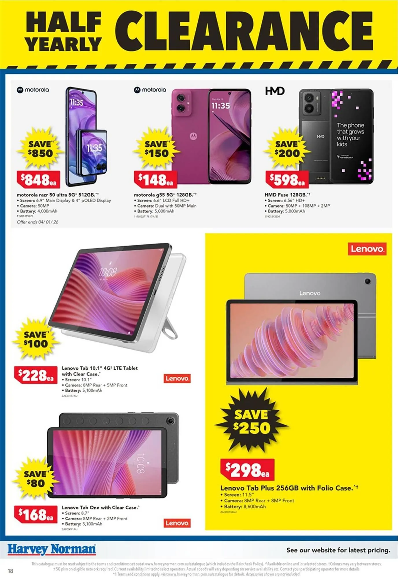 Harvey Norman catalogue - Catalogue valid from 3 January to 11 January 2026 - page 18