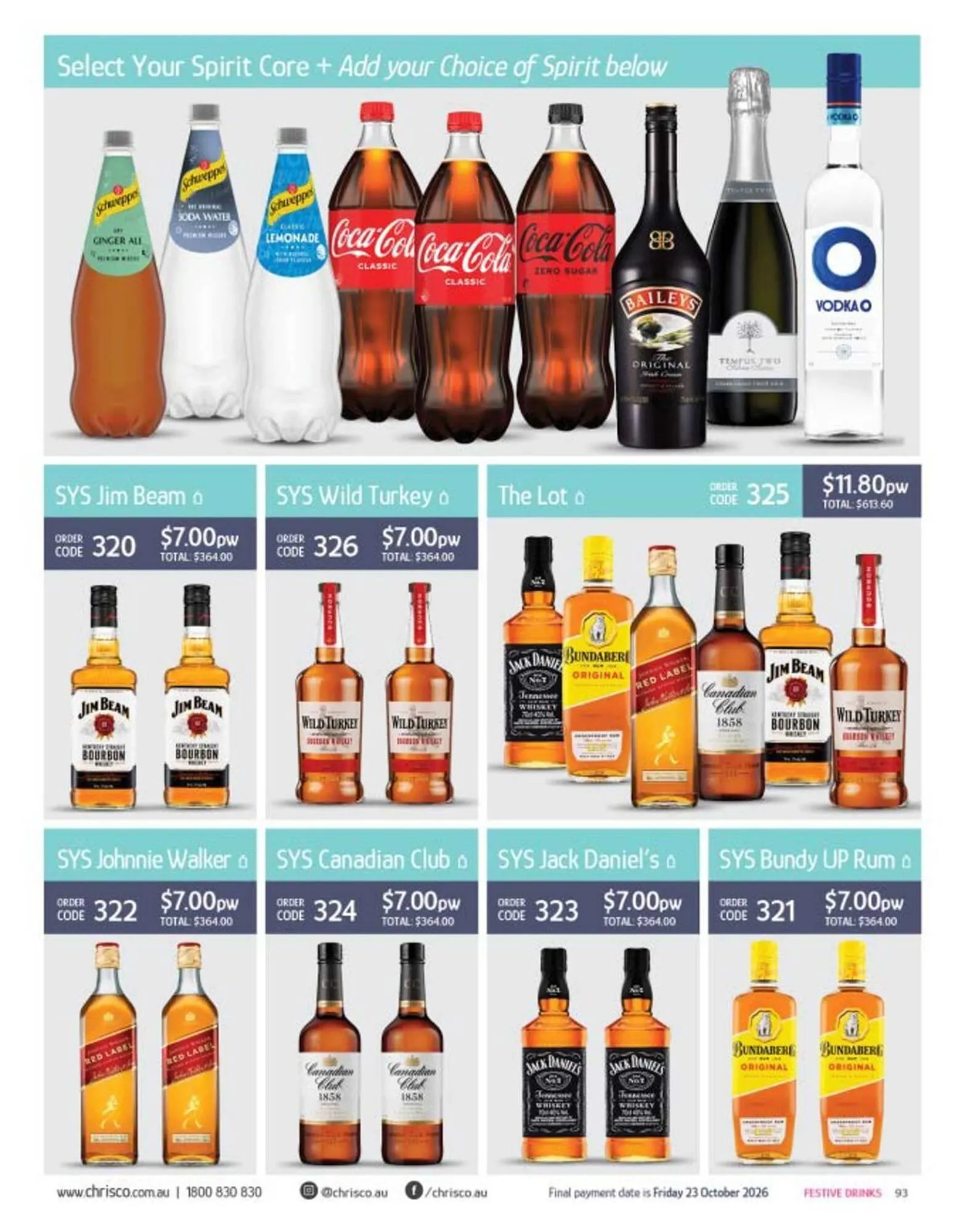 Chrisco Hampers catalogue - Catalogue valid from 19 September to 31 December 2026 - page 93