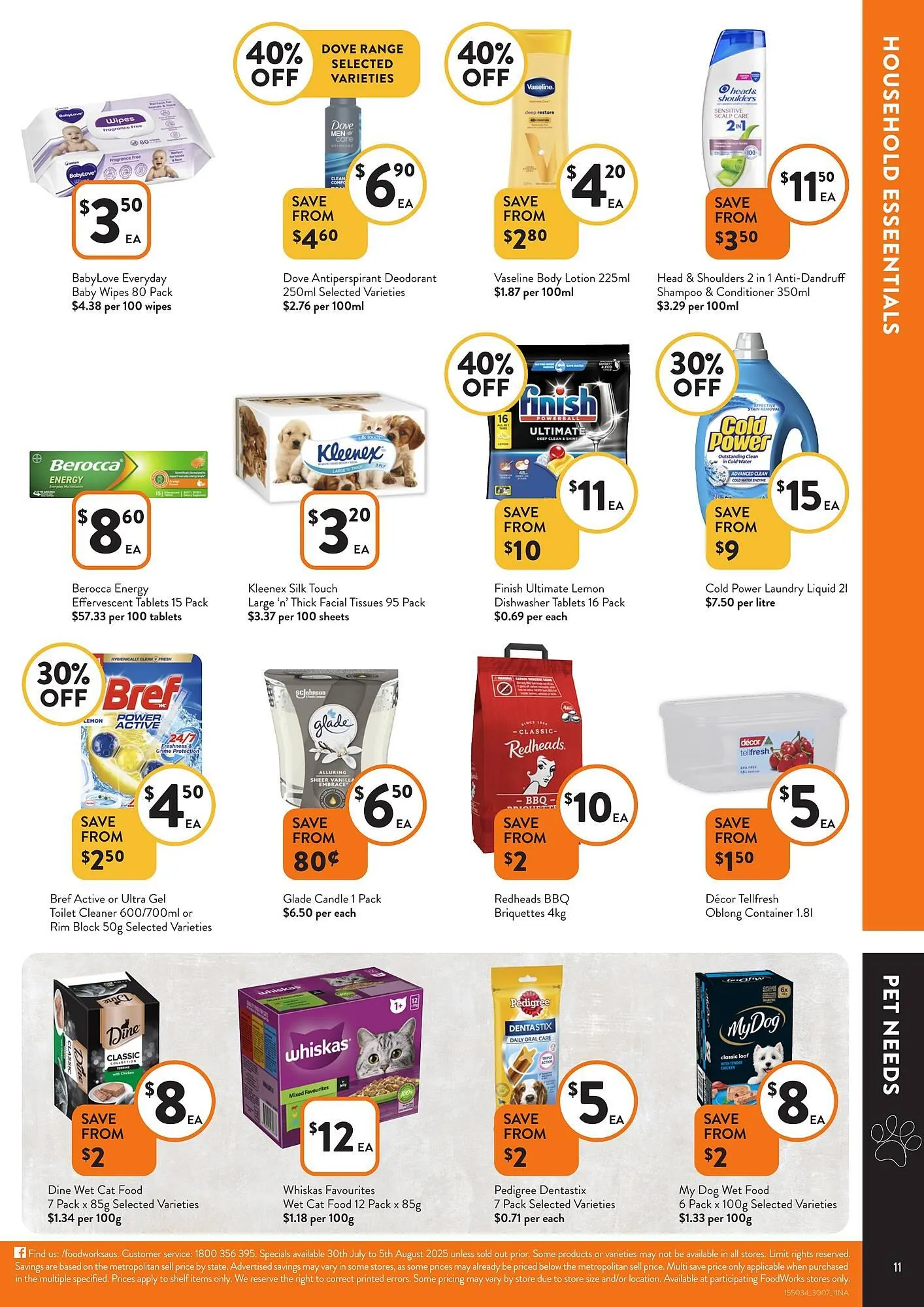 Foodworks catalogue - Catalogue valid from 30 July to 5 August 2025 - page 11