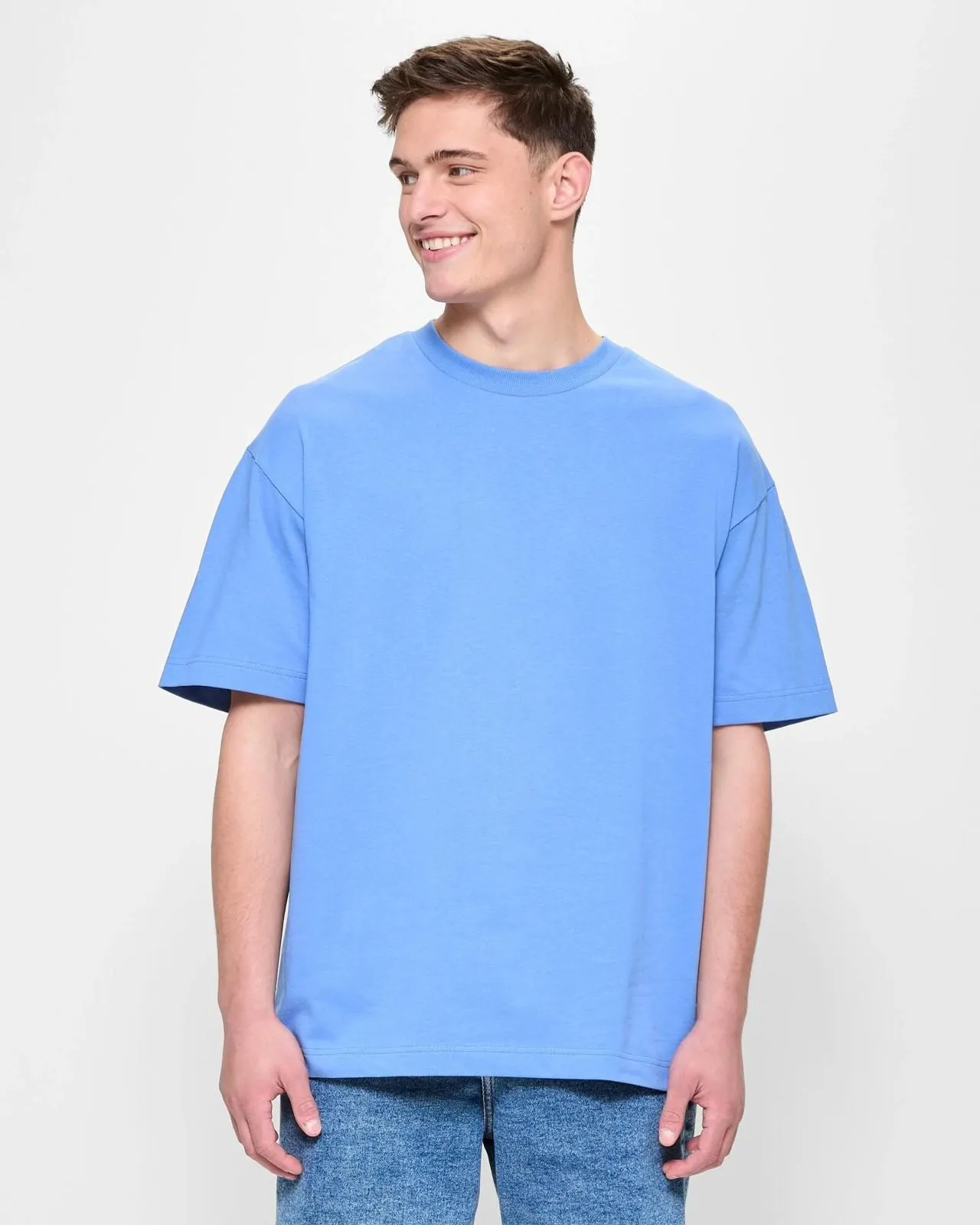 Heavy Core Oversized T-Shirt - Commons - Blue
