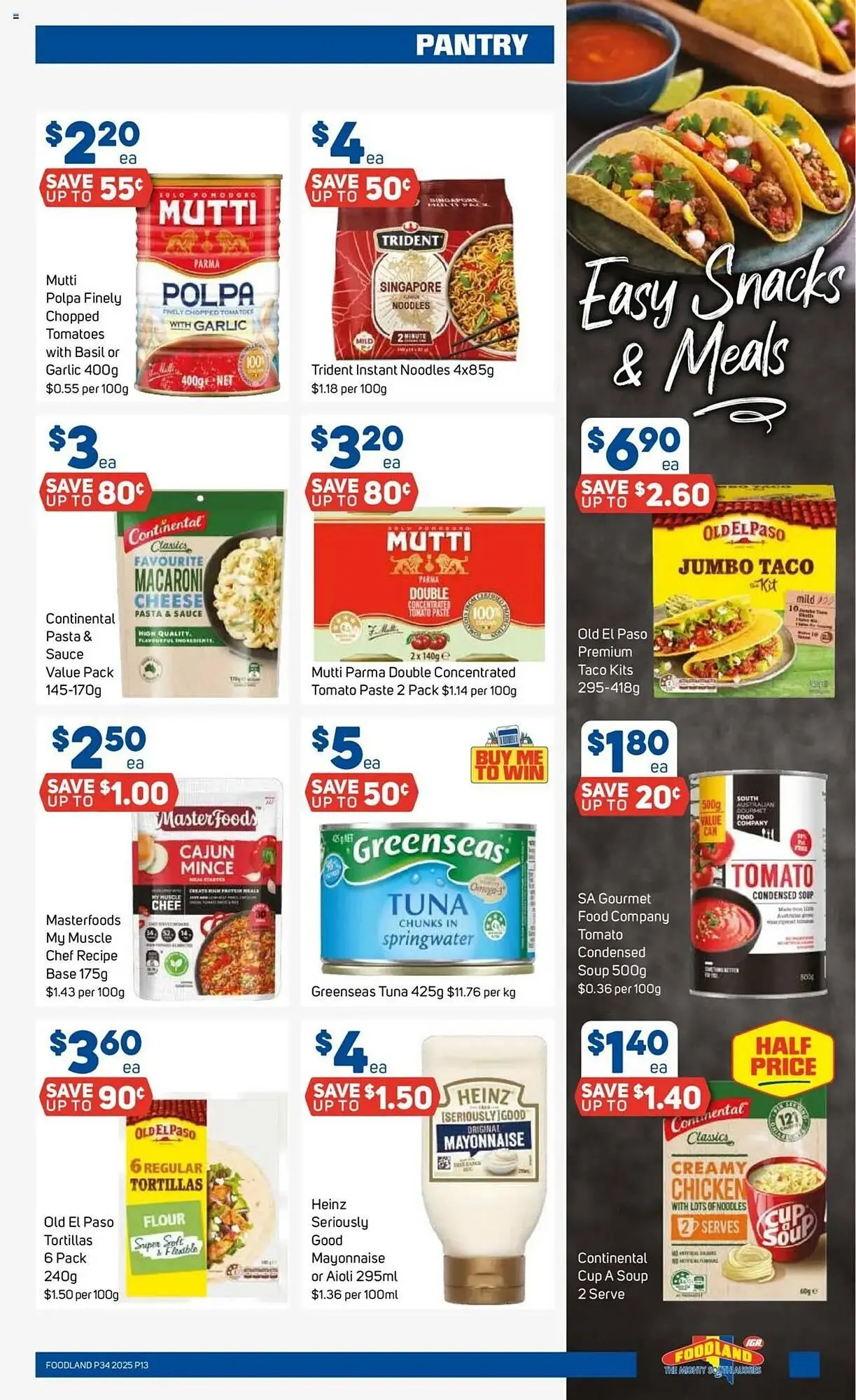 Foodland catalogue - Catalogue valid from 20 August to 26 August 2025 - page 13