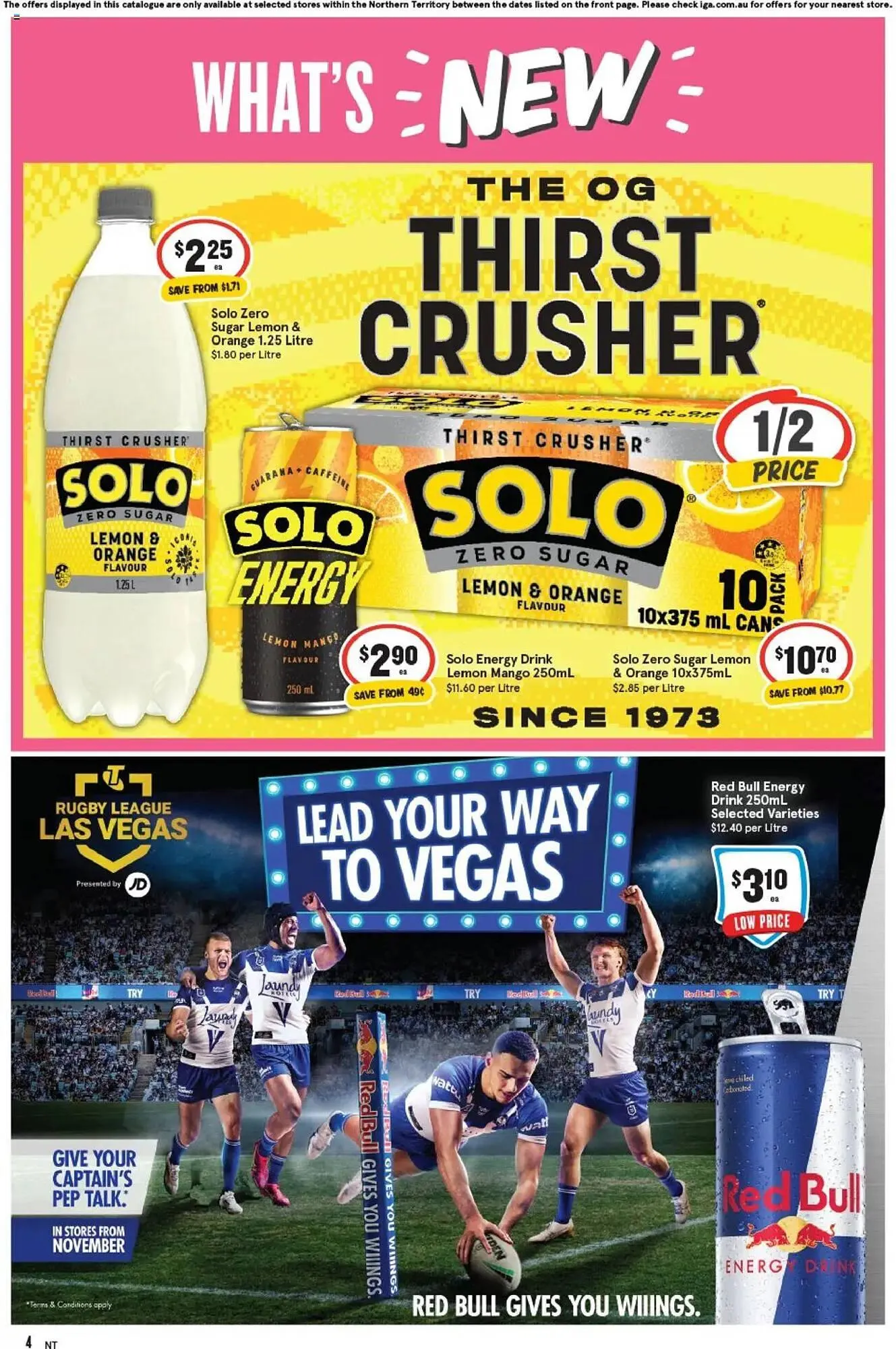 IGA catalogue - Catalogue valid from 30 September to 7 October 2025 - page 4