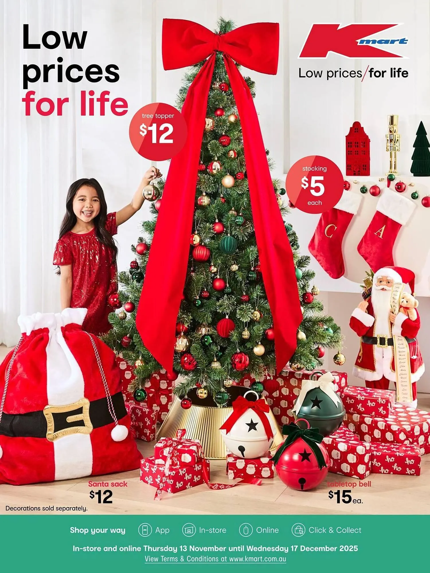 Kmart catalogue - Catalogue valid from 4 December to 17 December 2025 - page 1
