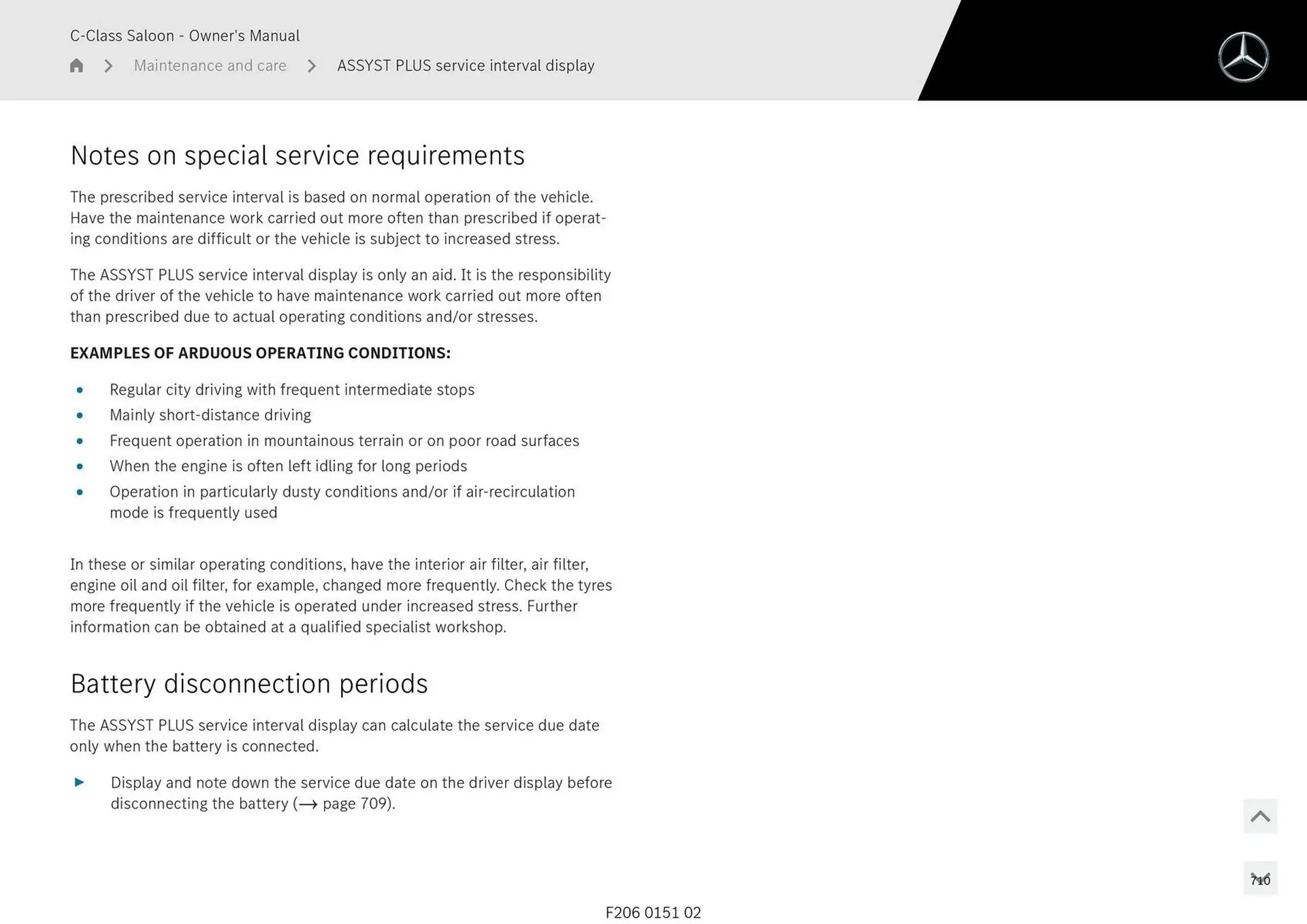 Mercedes-Benz catalogue - Catalogue valid from 28 April to 28 May 2025 - page 710