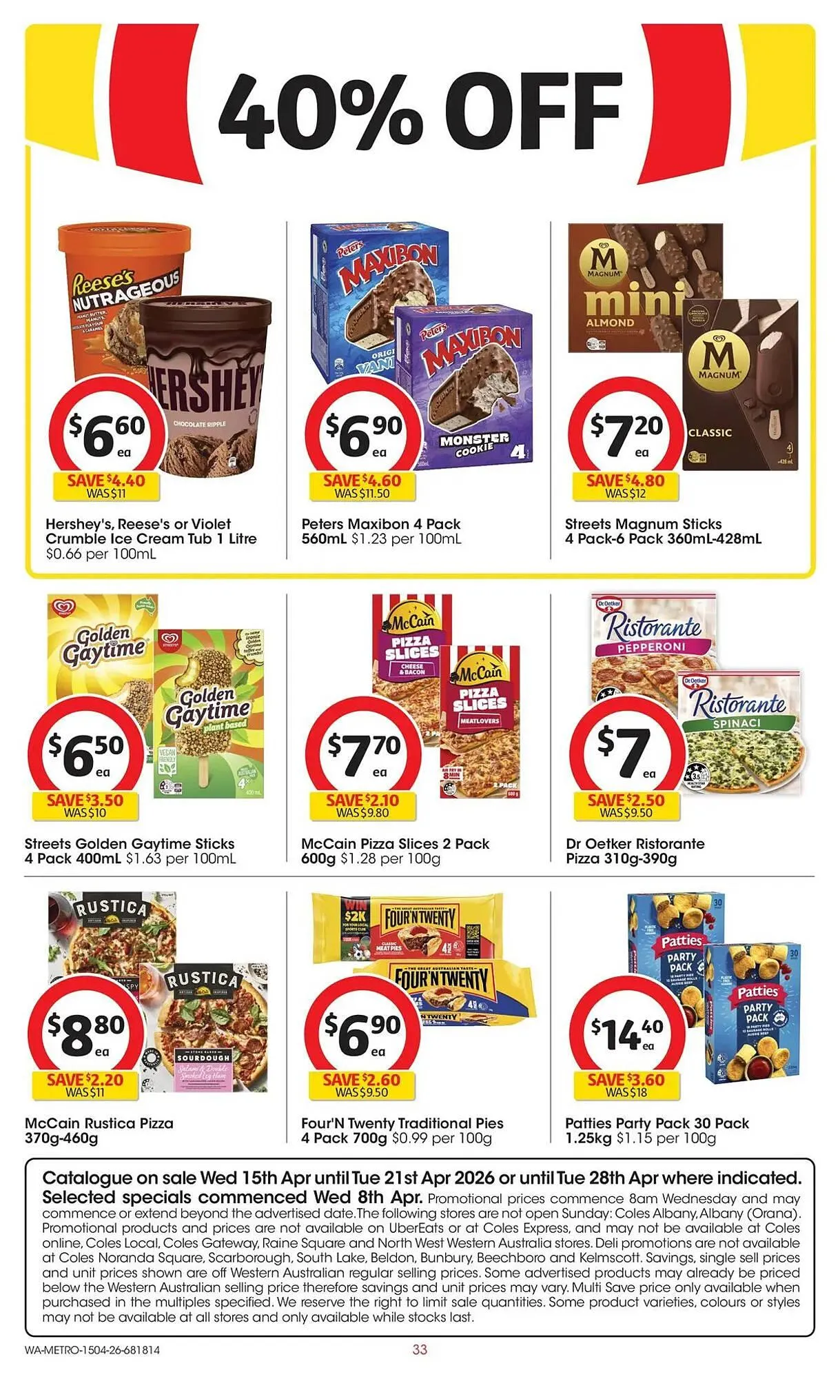 Coles catalogue - Catalogue valid from 15 April to 21 April 2026 - page 33
