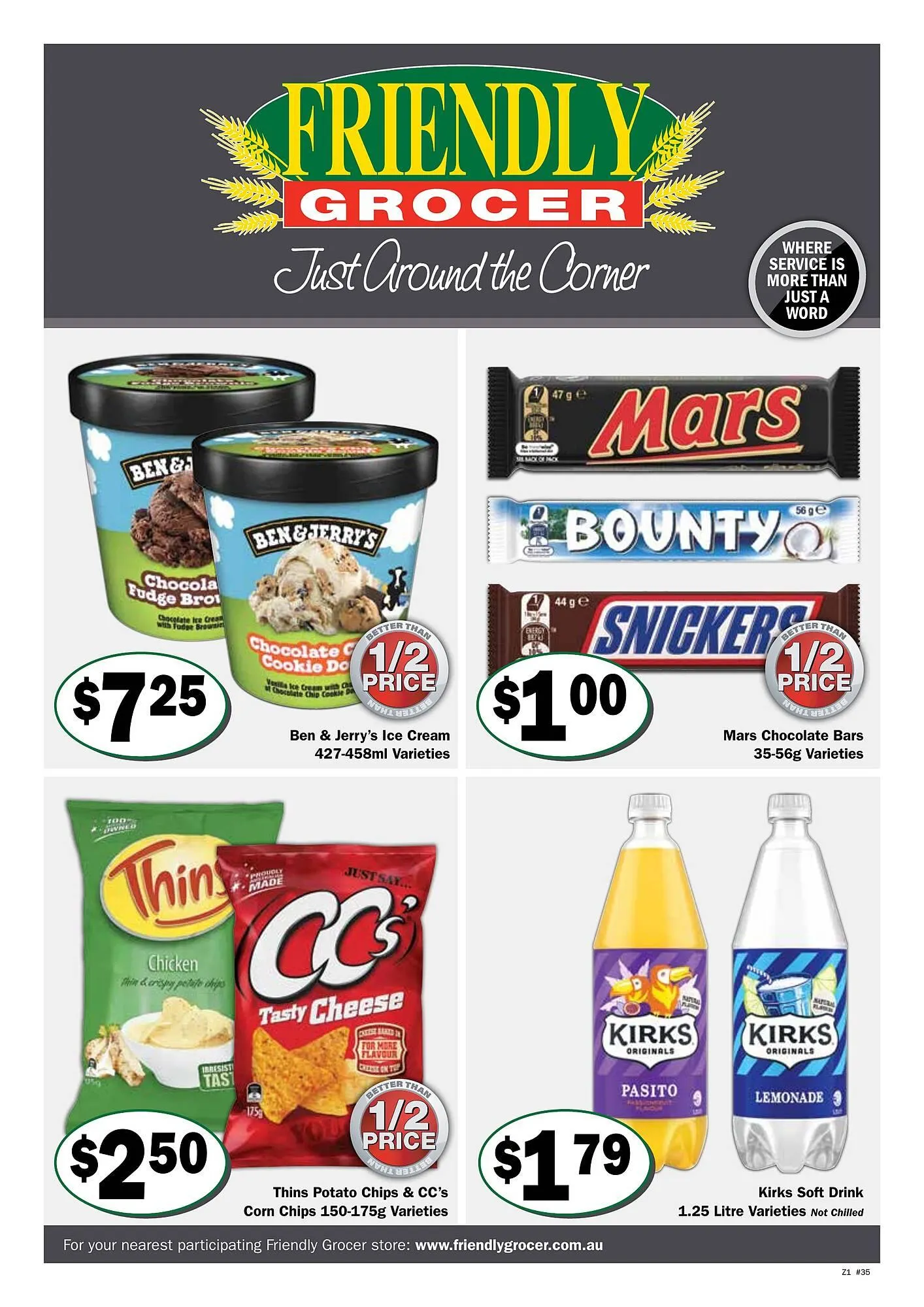 Friendly Grocer catalogue - 1