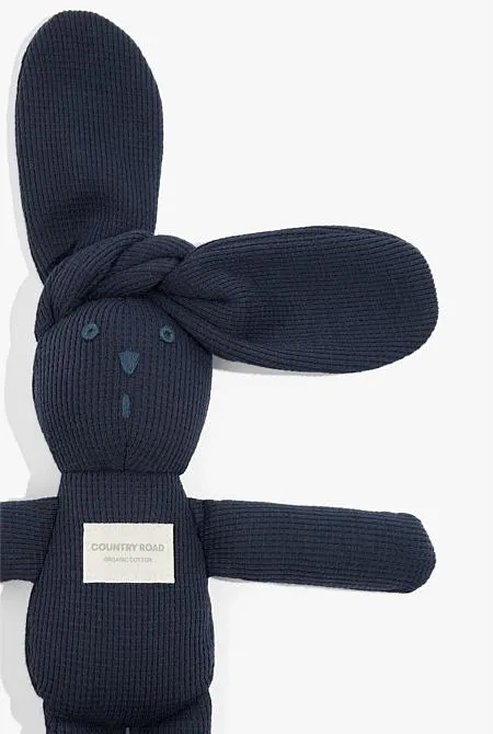 Organically Grown Cotton Waffle Bunny