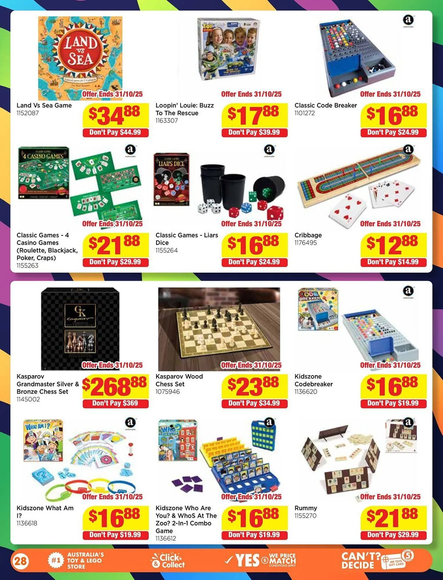Mr Toys catalogue - Catalogue valid from 20 October to 31 October 2025 - page 28