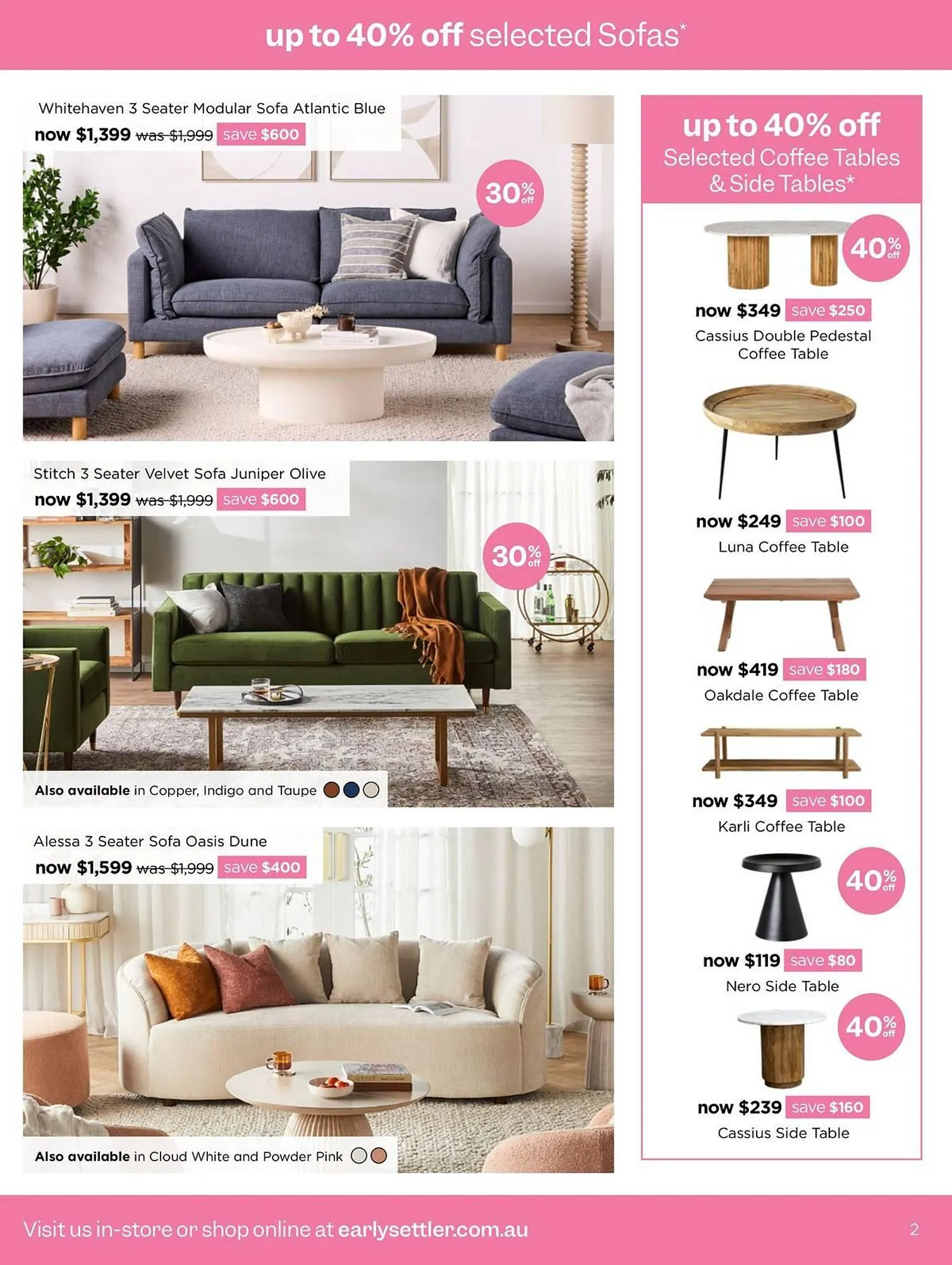 Early Settler catalogue - Catalogue valid from 23 February to 22 March 2026 - page 2