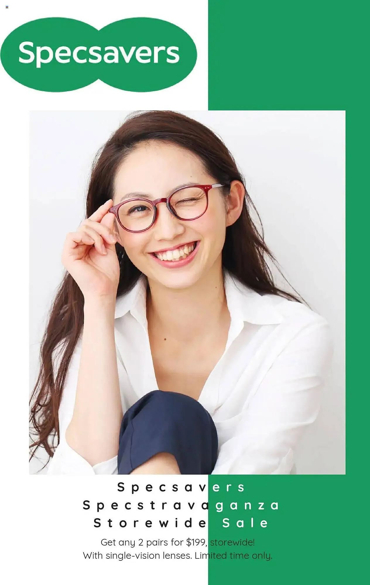 Specsavers catalogue - Catalogue valid from 11 April to 10 May 2025 - page 1