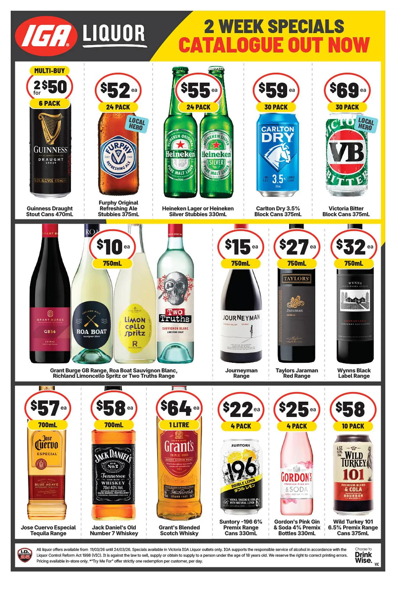 IGA Liquor catalogue - Catalogue valid from 11 March to 24 March 2026 - page 2