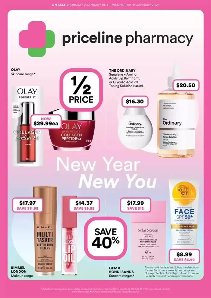 New Year, New You - Catalogue valid from 3 January to 15 January 2025 - page 1