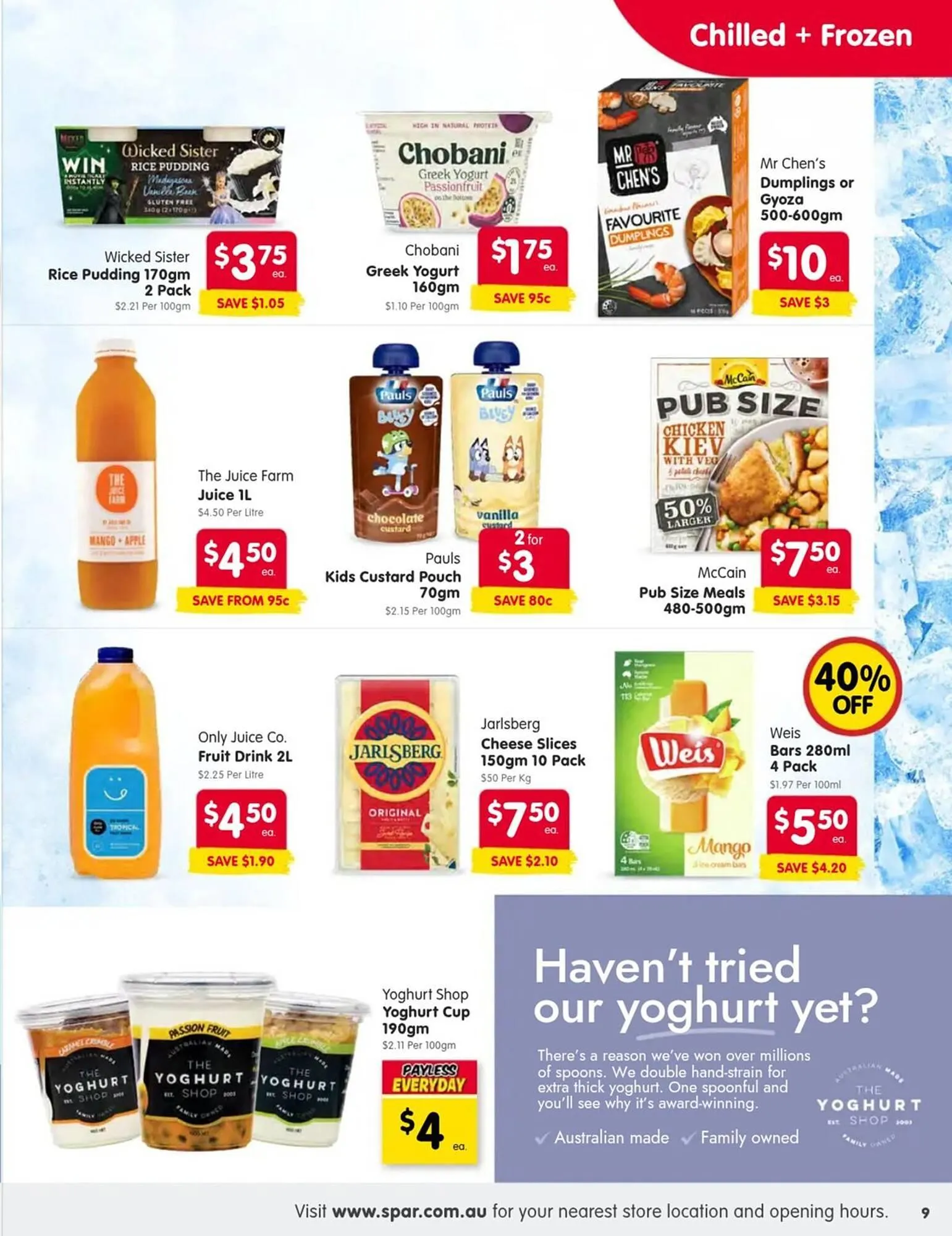 Spar catalogue - Catalogue valid from 29 October to 4 November 2025 - page 9
