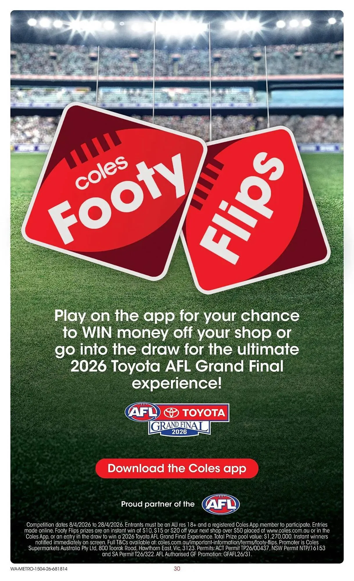 Coles catalogue - Catalogue valid from 15 April to 21 April 2026 - page 30