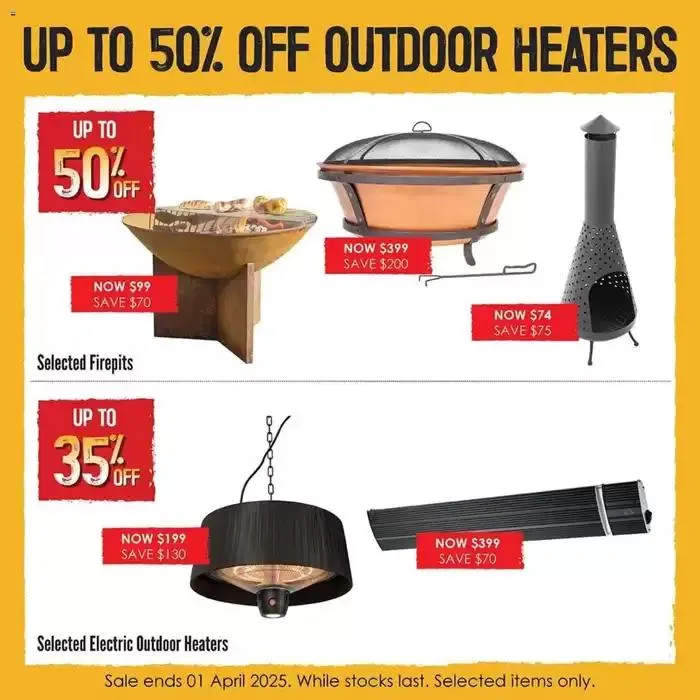 End Of Summer Clearance Sale - Catalogue valid from 14 March to 1 April 2025 - page 8