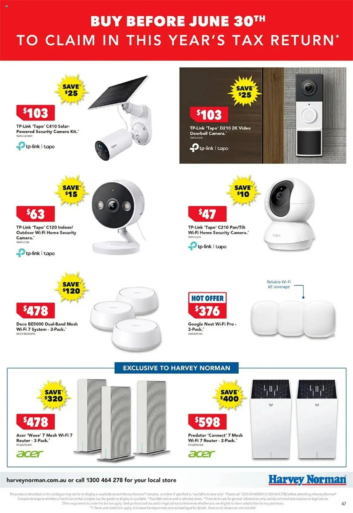 Harvey Norman catalogue - Catalogue valid from 4 June to 16 June 2025 - page 47