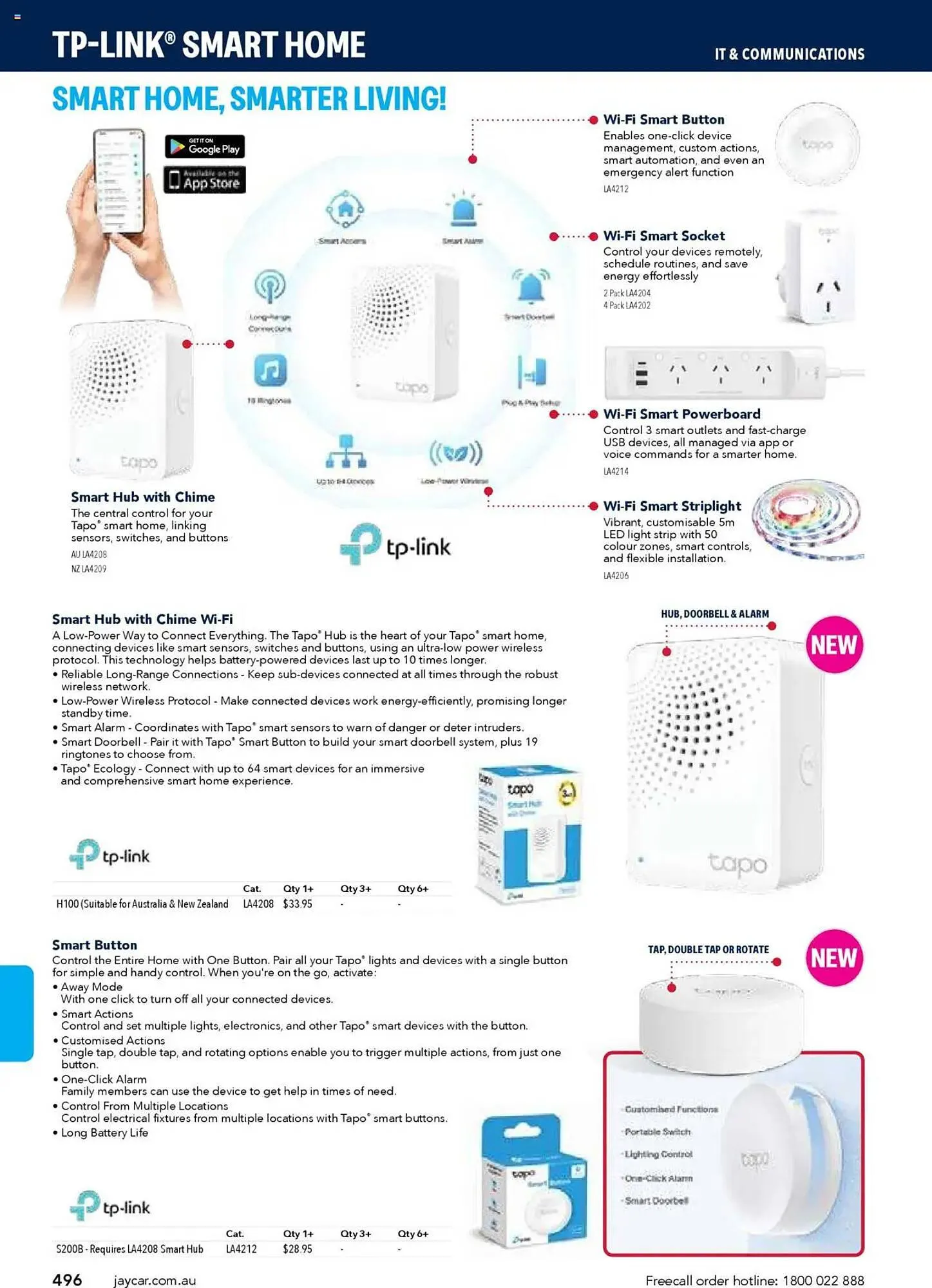 Jaycar Electronics catalogue - Catalogue valid from 8 July to 9 July 2026 - page 496