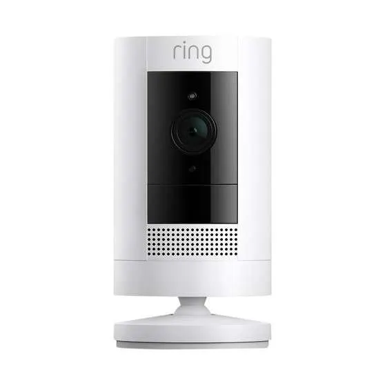 Ring Stick Up Cam Battery White