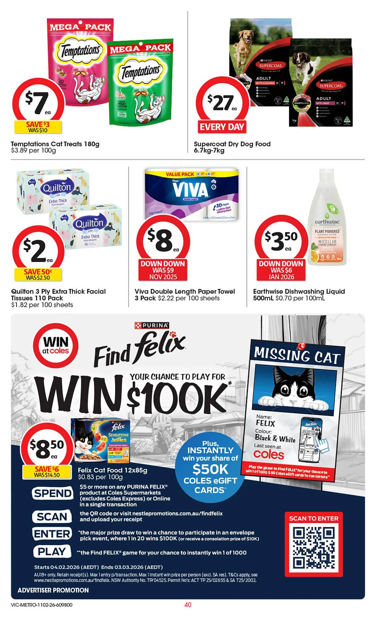 Coles catalogue - Catalogue valid from 11 February to 17 February 2026 - page 40