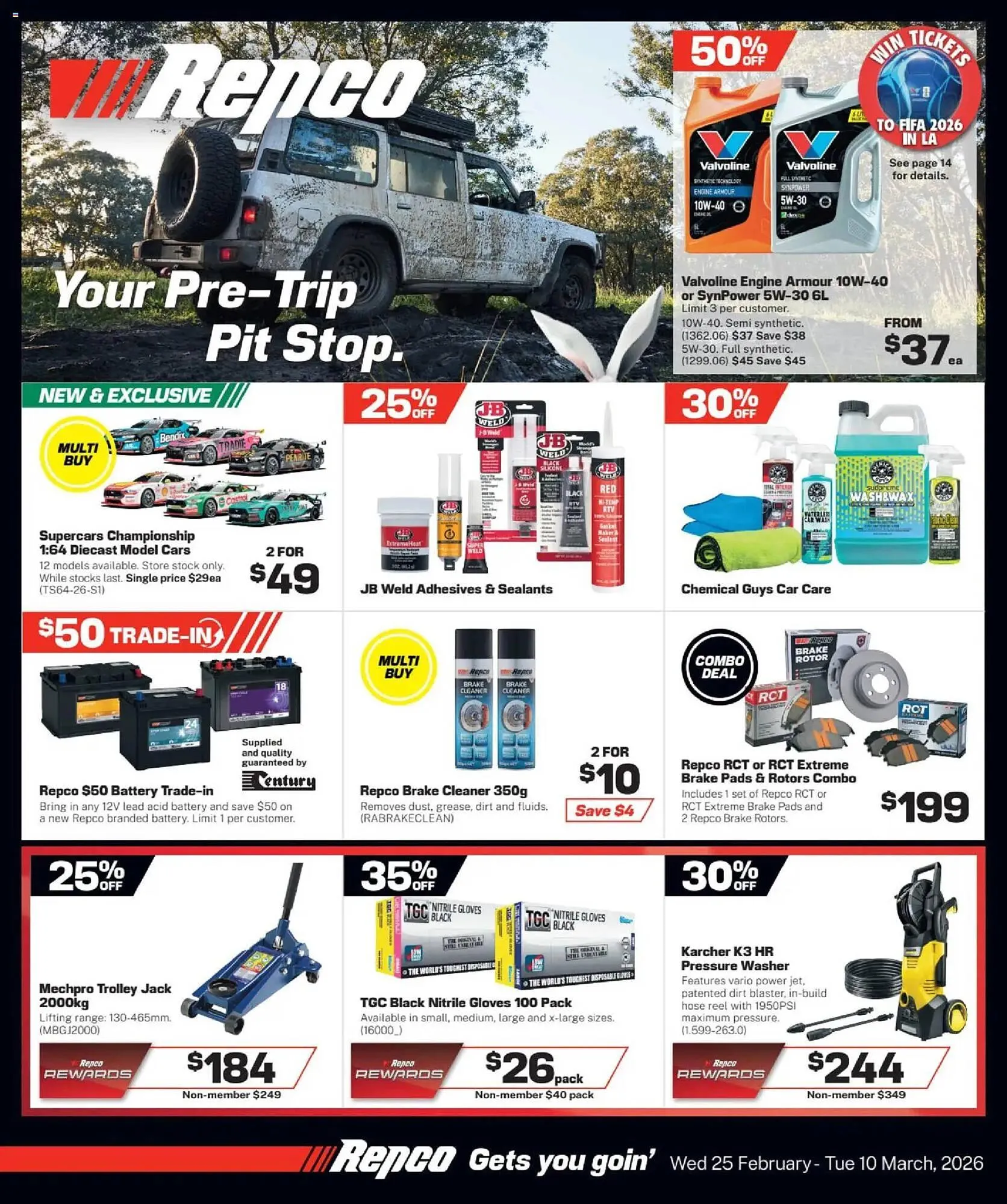 Repco catalogue - Catalogue valid from 25 February to 10 March 2026 - page 1