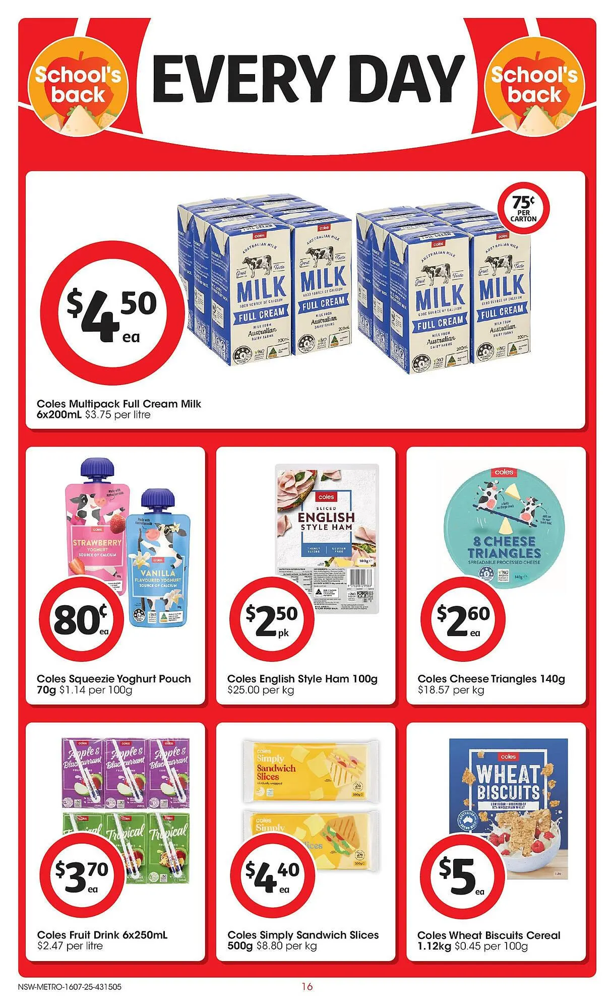 Coles catalogue - Catalogue valid from 15 July to 22 July 2025 - page 16