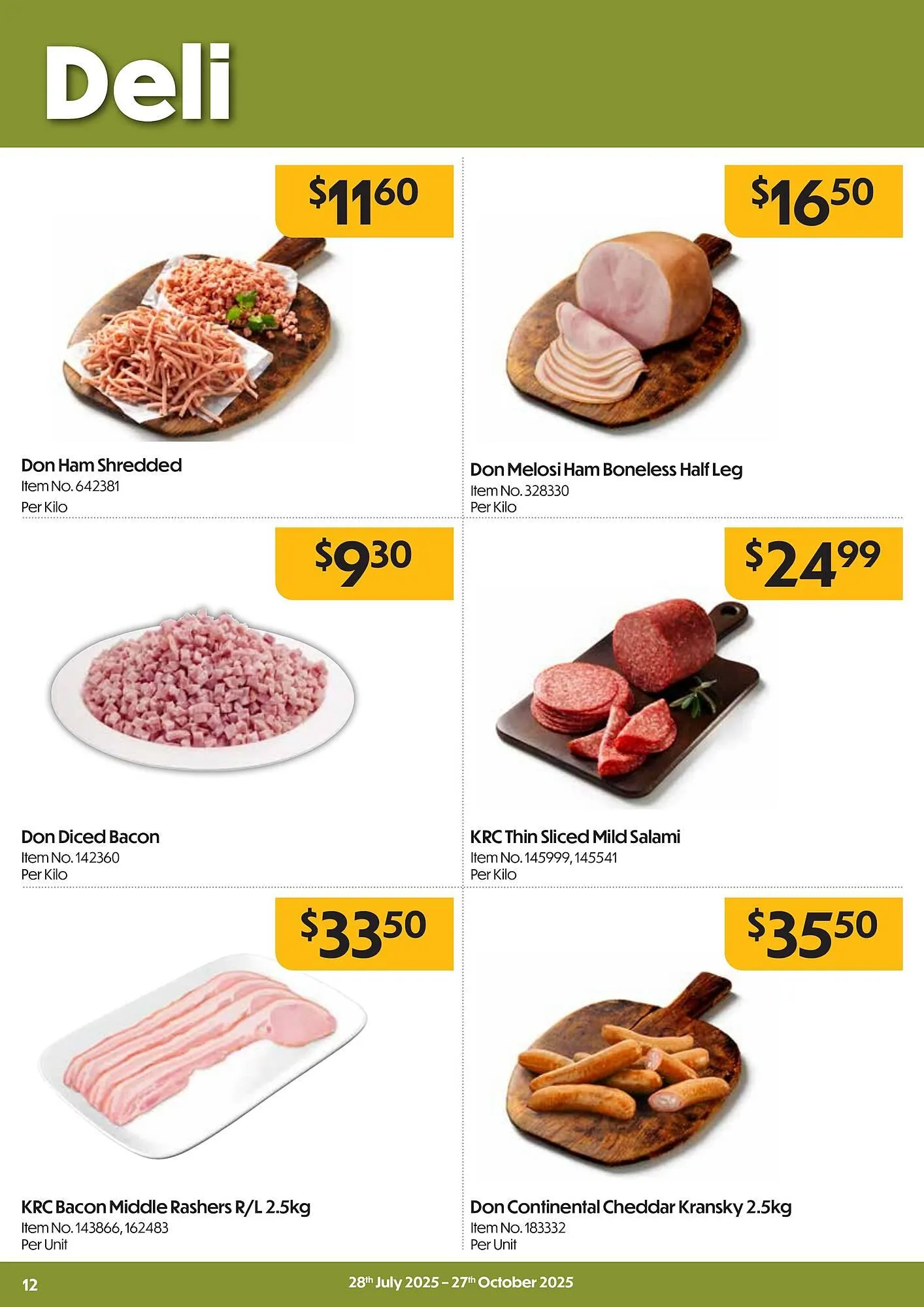 Campbells Wholesale catalogue - Catalogue valid from 28 July to 26 October 2025 - page 12