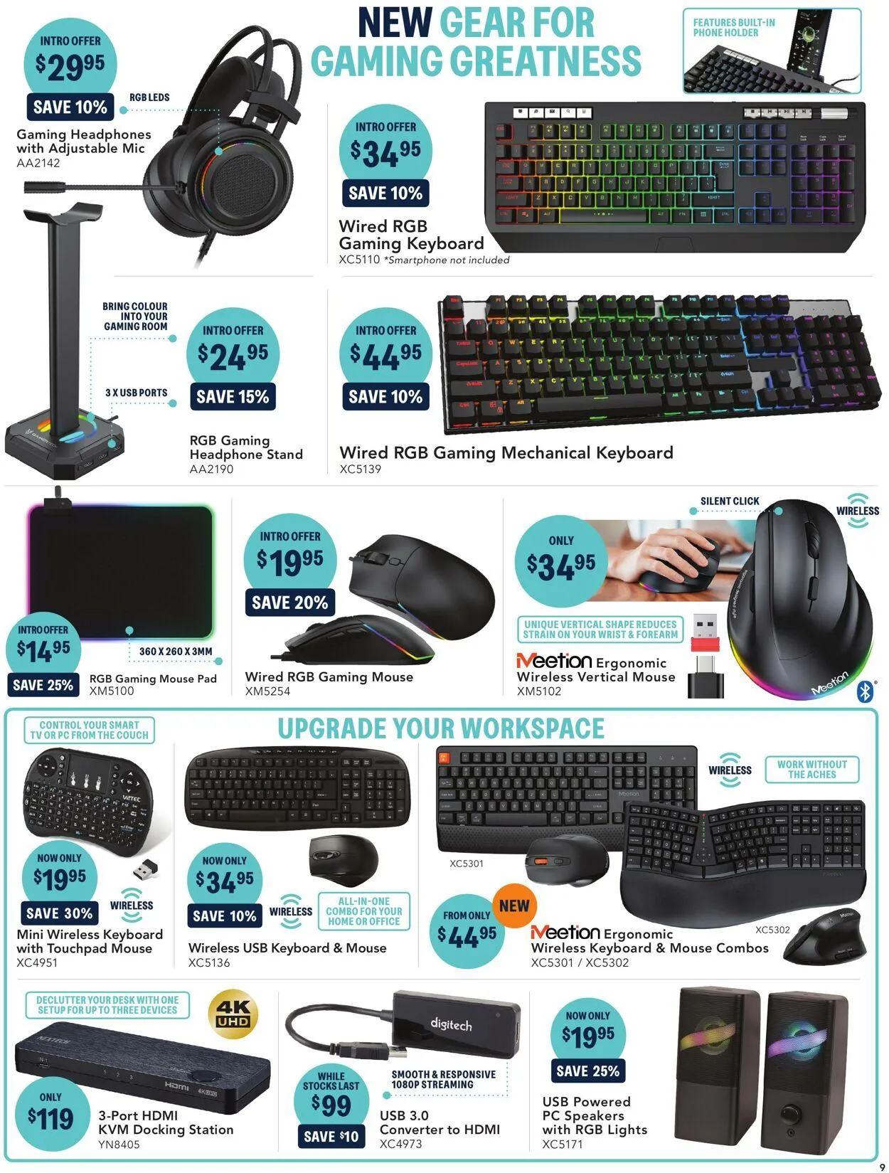 Jaycar Electronics Current catalogue - Catalogue valid from 3 April to 21 April 2025 - page 9