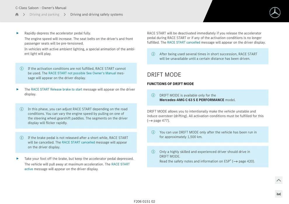 C-Class Sedan - Catalogue valid from 11 September to 11 September 2025 - page 476