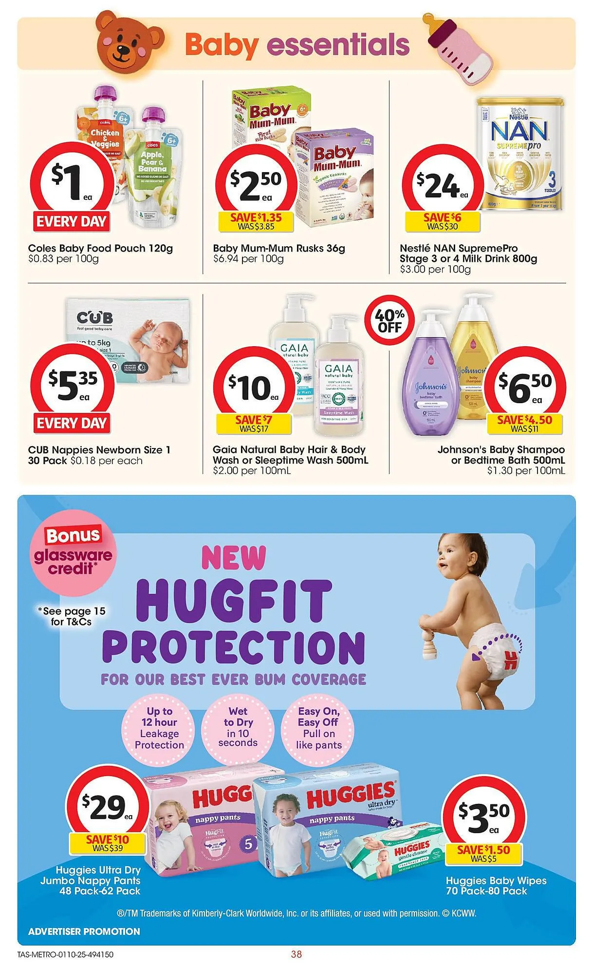 Coles catalogue - Catalogue valid from 1 October to 7 October 2025 - page 38