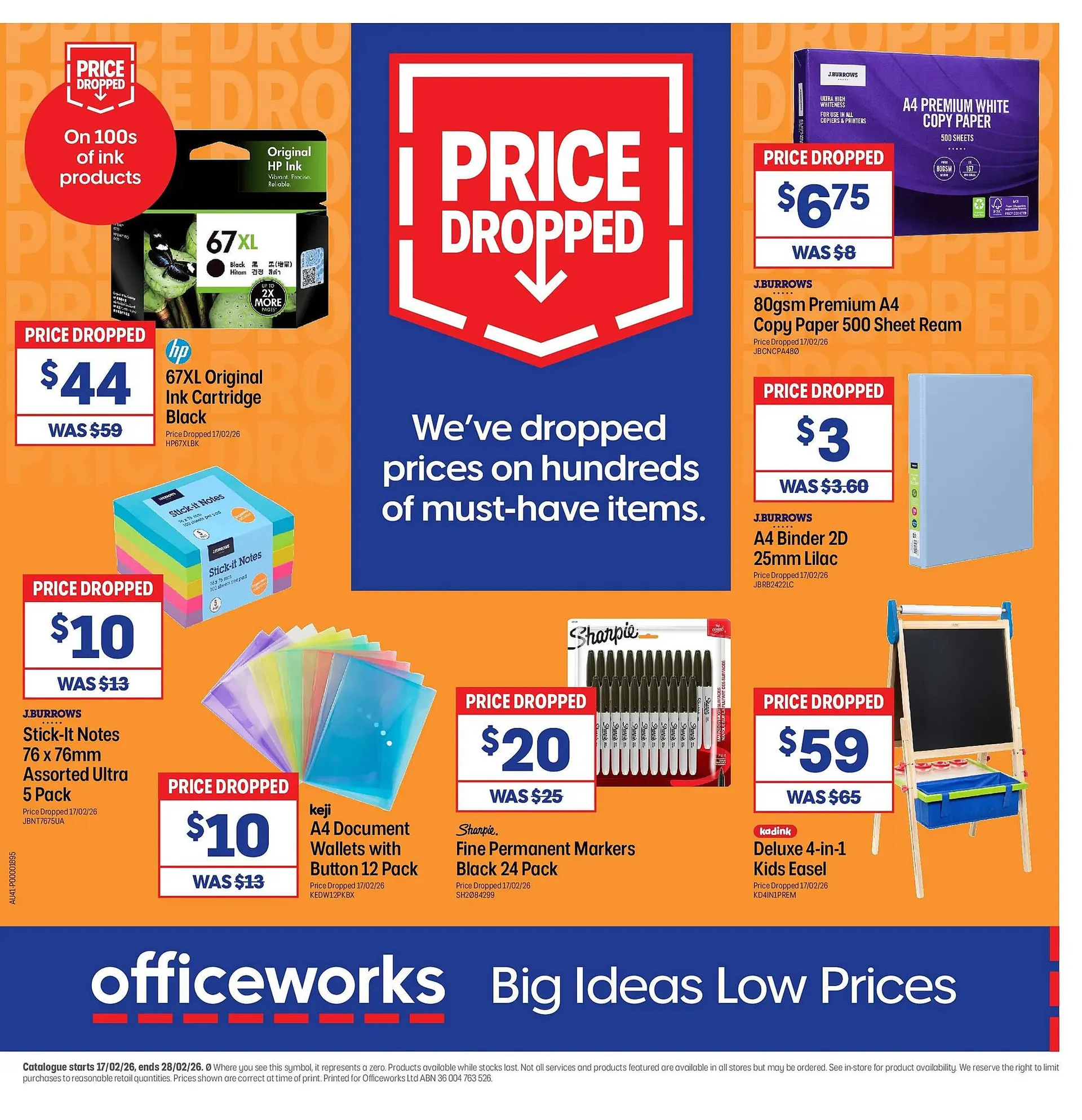 Officeworks catalogue - 1