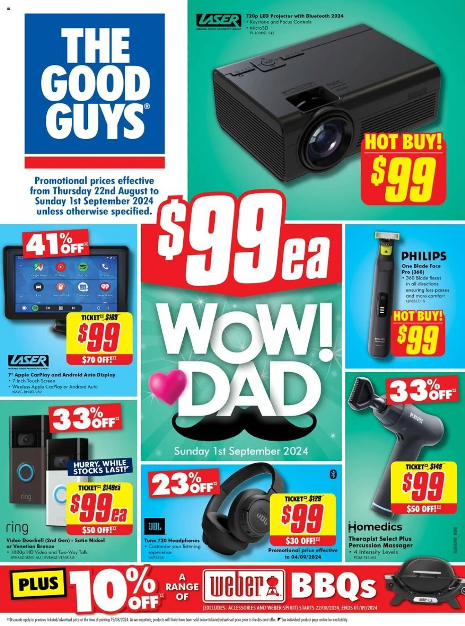The Good Guys catalogue - Catalogue valid from 21 August to 1 September 2024 - page 1