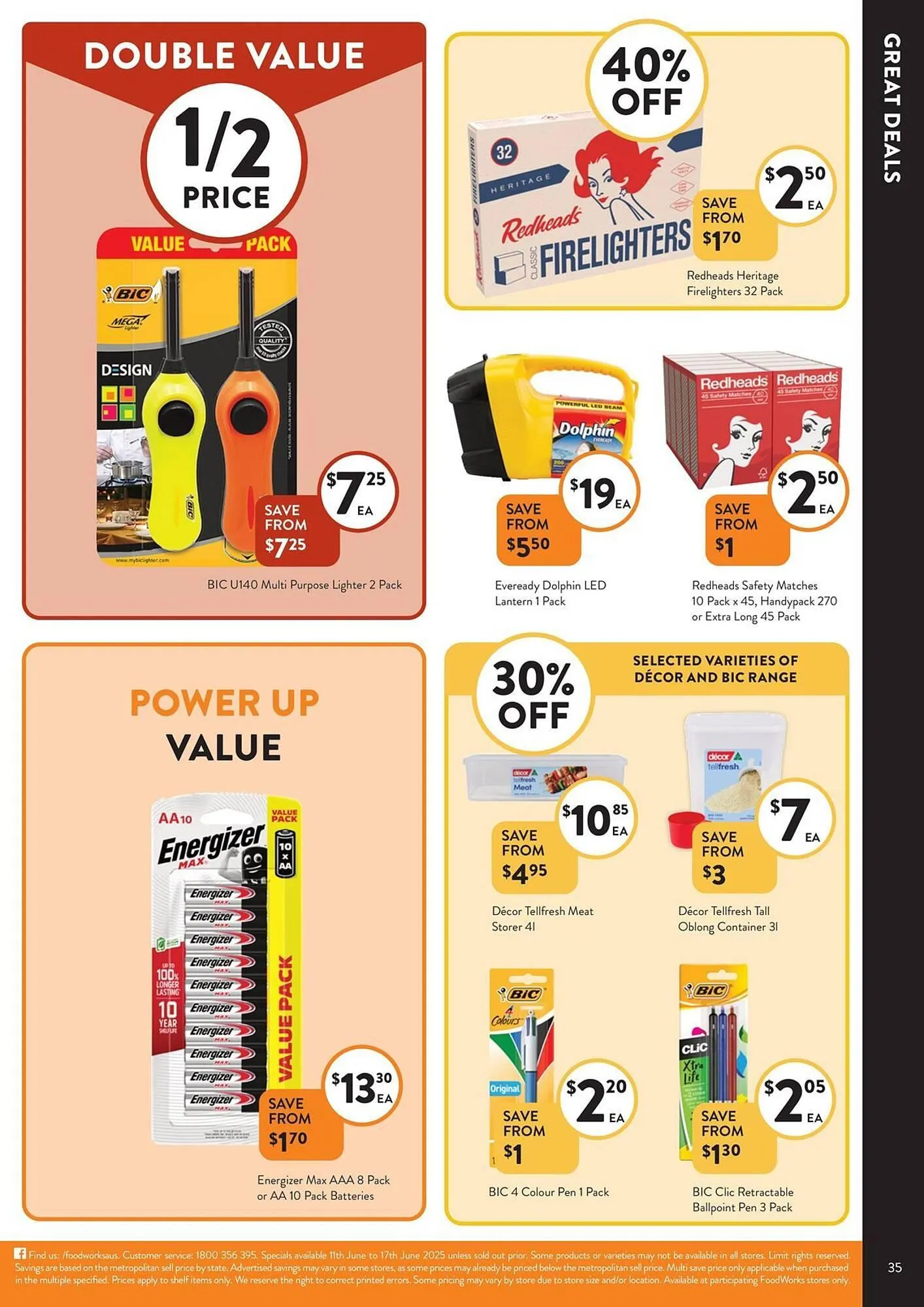 Foodworks catalogue - Catalogue valid from 11 June to 17 June 2025 - page 35