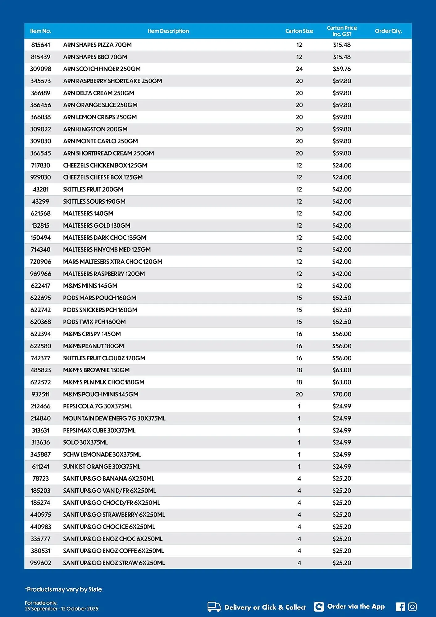 Campbells Wholesale catalogue - Catalogue valid from 29 September to 12 October 2025 - page 2