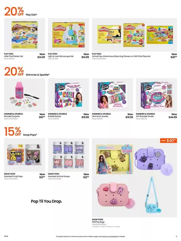 Myer Toy Sale - Catalogue valid from 8 April to 27 April 2025 - page 11