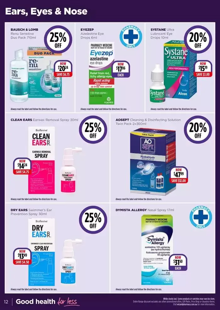 Good Health Sale - Catalogue valid from 24 February to 9 March 2025 - page 12