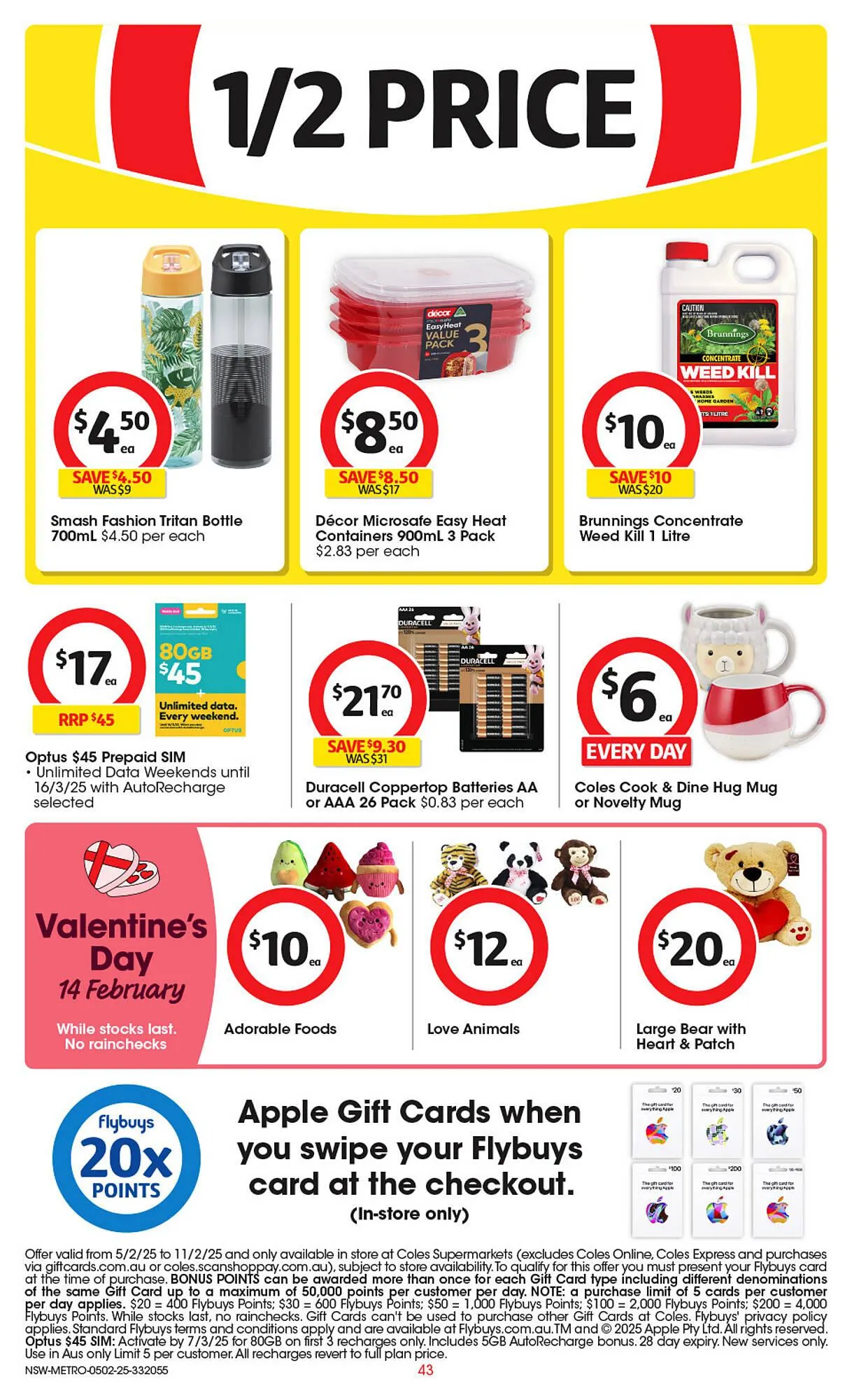 Coles catalogue - Catalogue valid from 5 February to 11 February 2025 - page 44