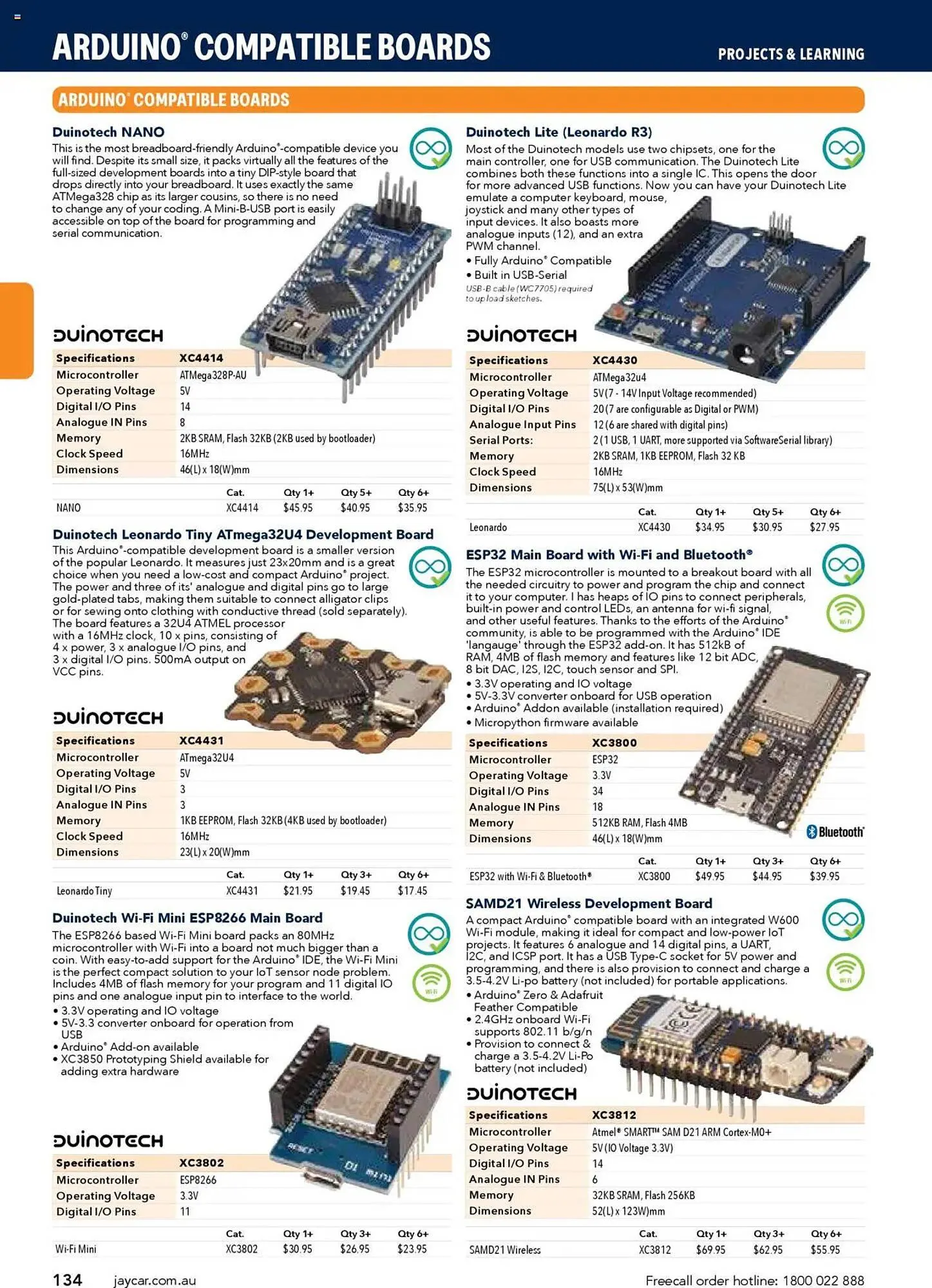 Jaycar Electronics catalogue - Catalogue valid from 8 July to 9 July 2026 - page 134