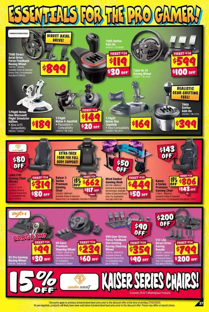 Entertainment Extravaganza! - Catalogue valid from 7 April to 20 April 2025 - page 37