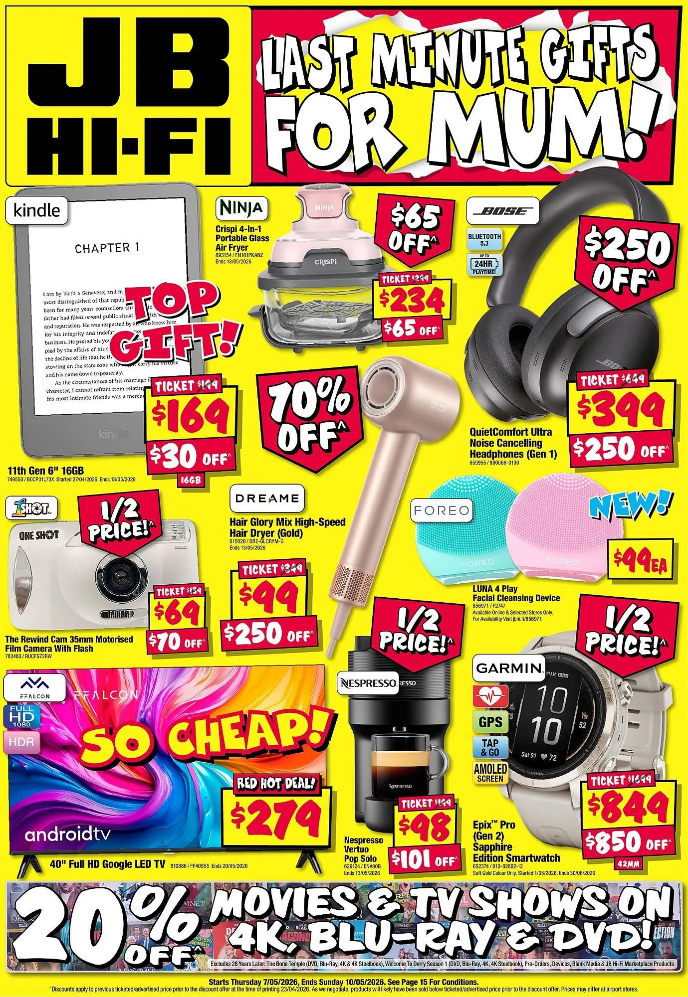 JB Hi-Fi catalogue - Catalogue valid from 7 May to 10 May 2026 - page 1
