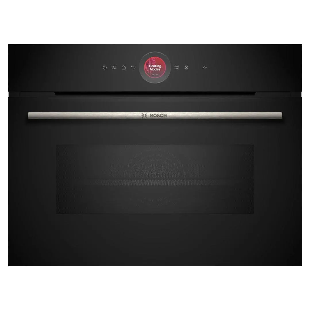 Bosch 60cm Series 8 Compact Combination Oven with Microwave - TFTTouch Display CMG7241B1A