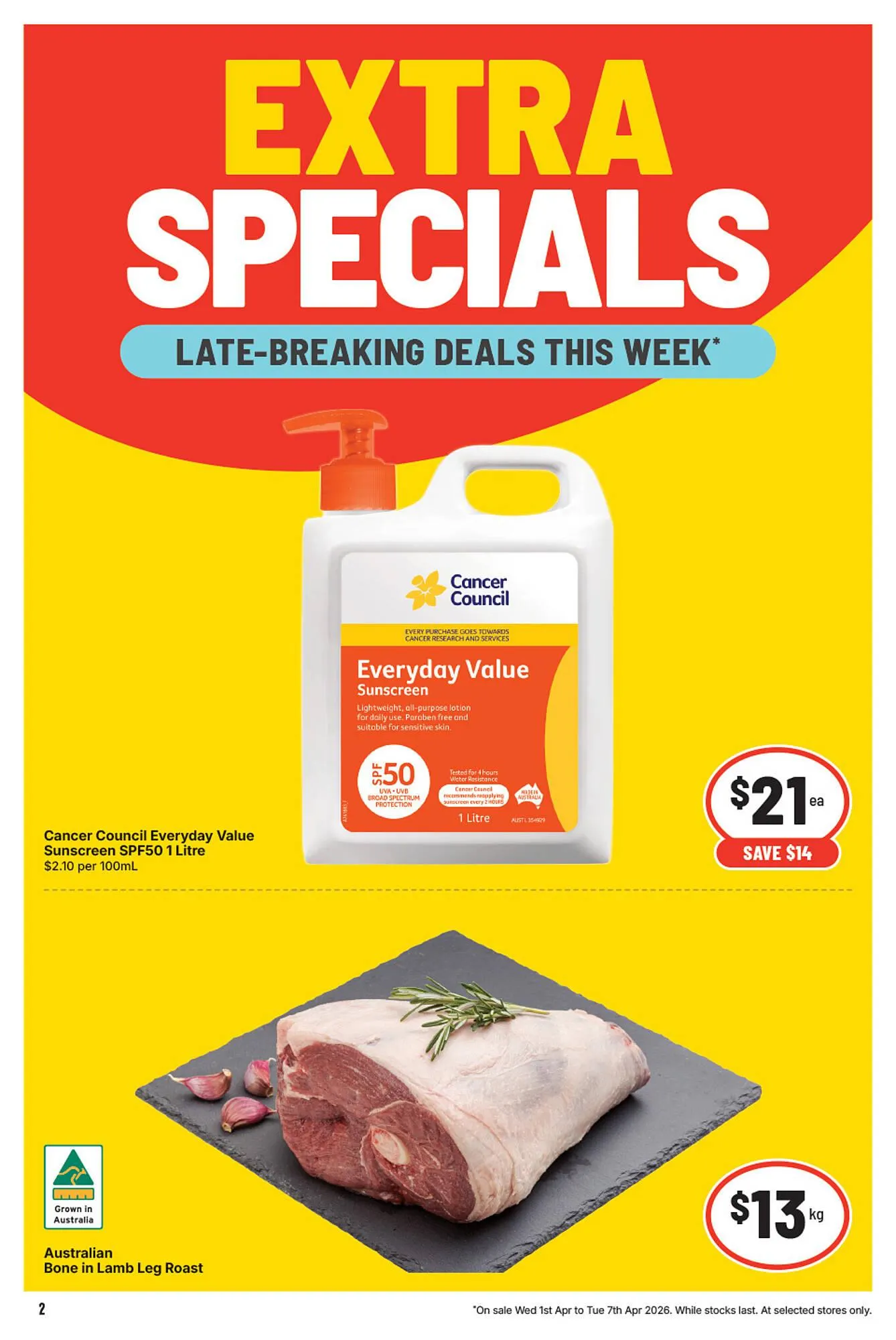 IGA catalogue - Catalogue valid from 1 April to 7 April 2026 - page 2