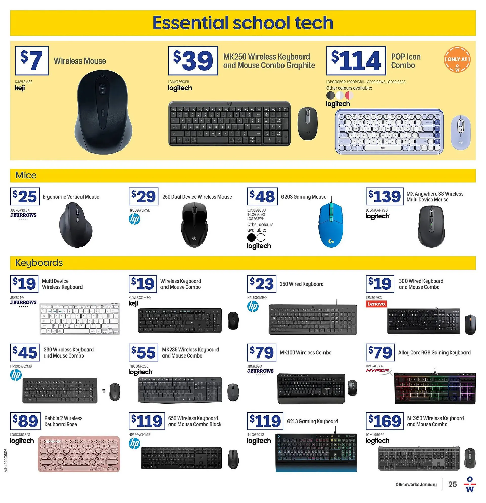 Officeworks catalogue - Catalogue valid from 31 December to 2 February 2026 - page 25